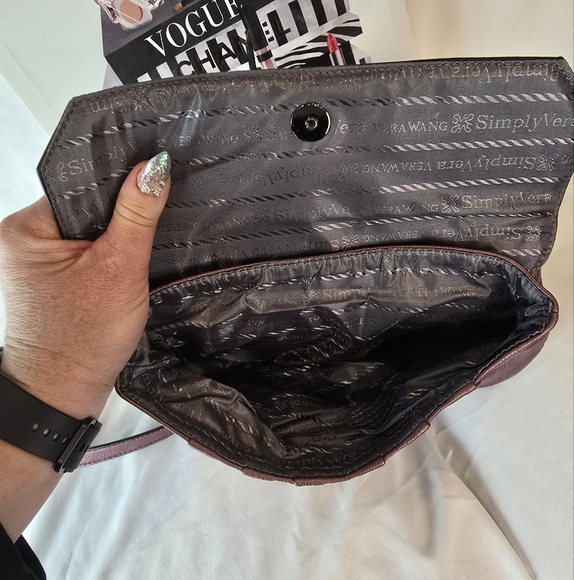 Vera Wang Puprle Purse Nwot - Picture 5 of 6